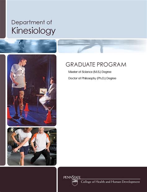 penn state college of health and human development|psu kinesiology bulletin.